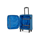 Carlton Cooper Spinner Case 55 cm - Blue Handbagage Koffer - Reisartikelen-nl