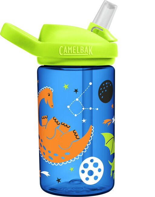 CamelBak Eddy+ Kids 0,4 L Outer Space Dinos Limited Edition Waterfles - Reisartikelen-nl