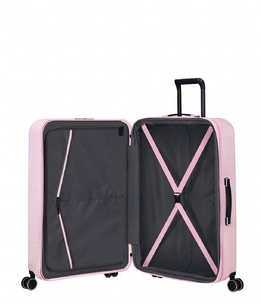 American Tourister Novastream Spinner 77/28 TSA EXP Soft Pink Ruimbagage Koffer - Reisartikelen-nl