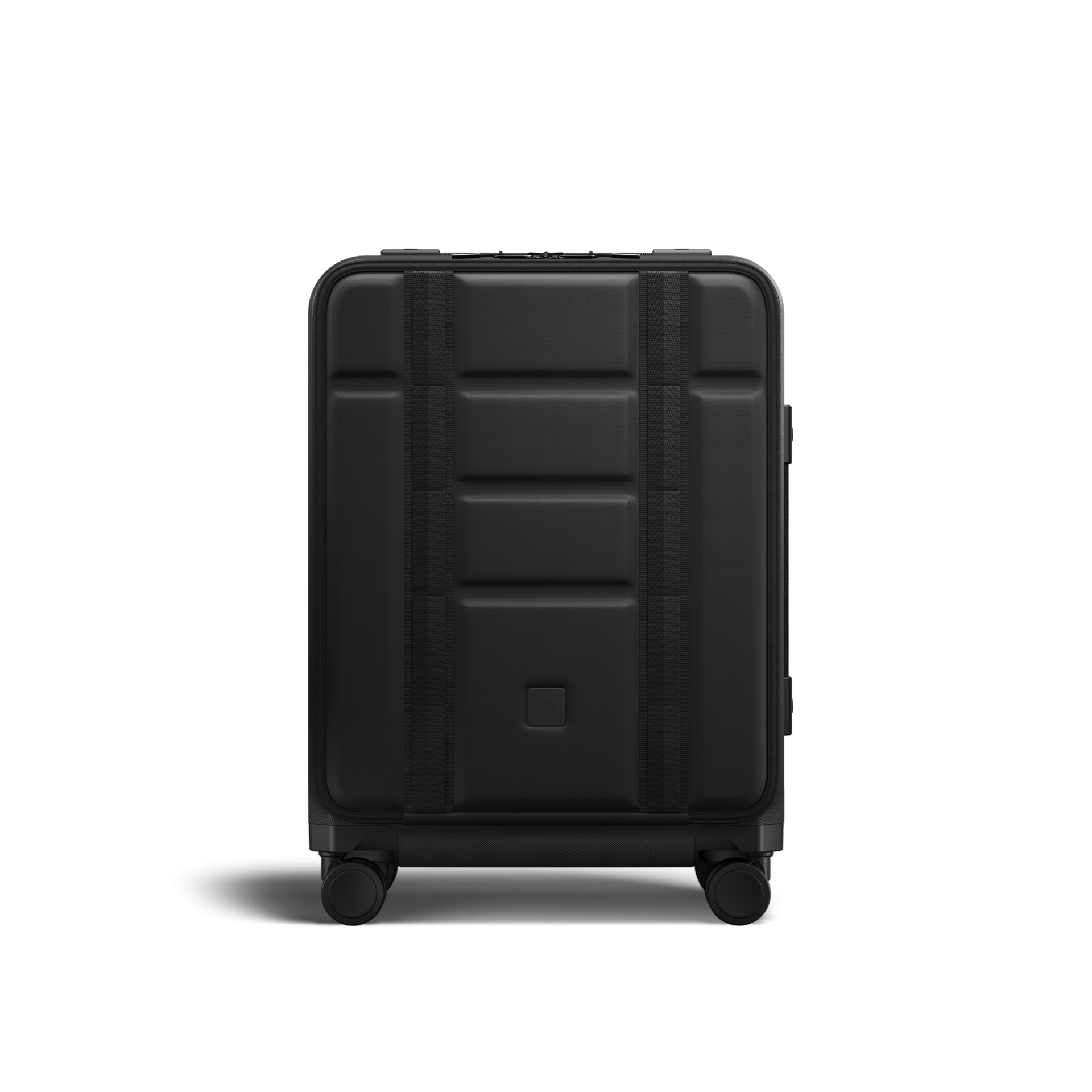DB The Ramverk Pro Front-Acces Cabin Luggage - Black Out Handbagage Koffer - Reisartikelen-nl