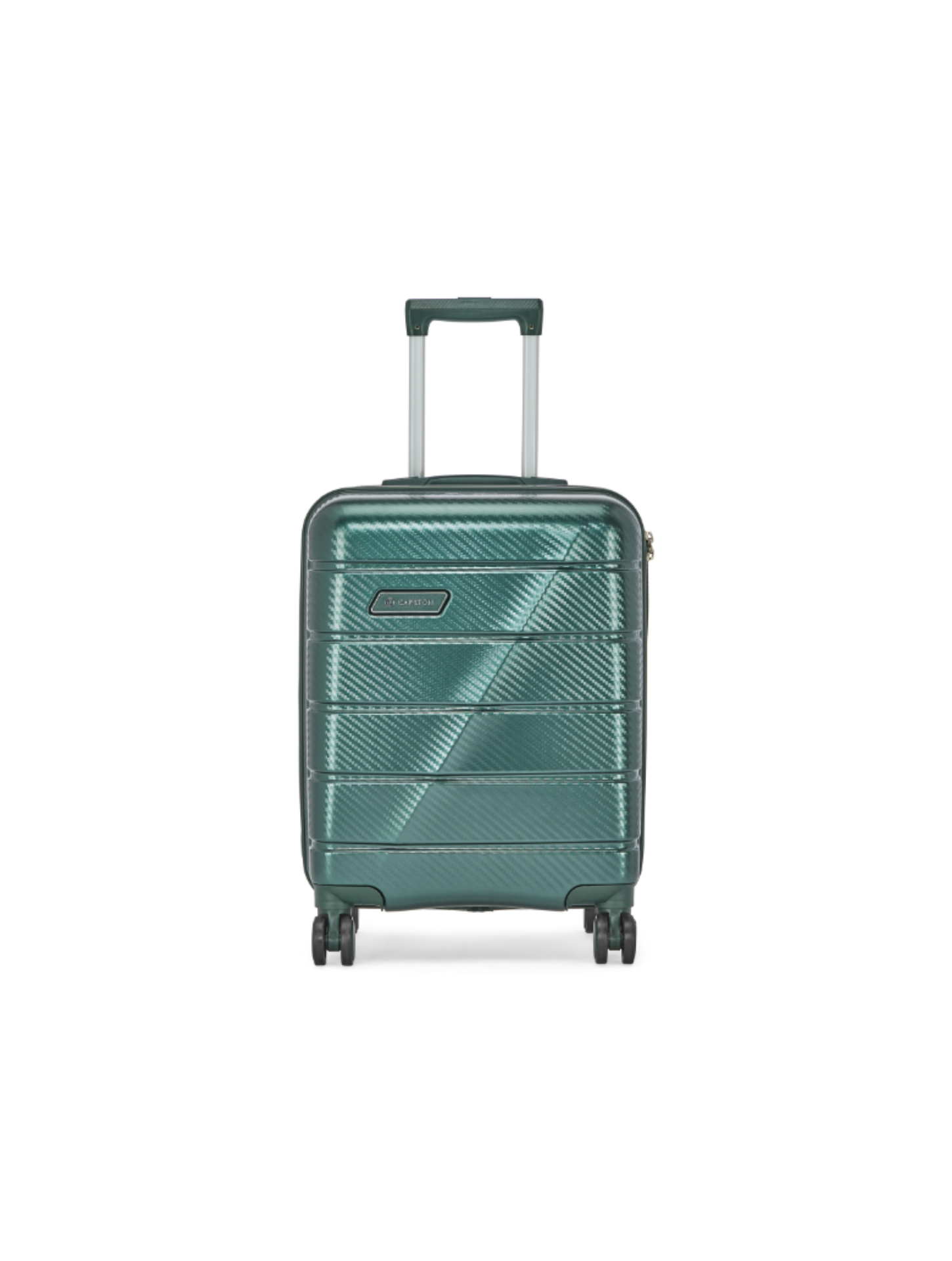 Carlton Milan 55 cm - Green - Koffer Handbagage Koffer - Reisartikelen-nl