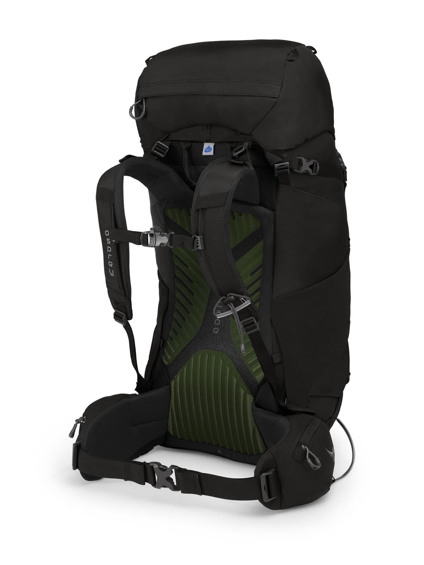 Osprey Kestrel - 68L -  S/M - Black Backpack - Reisartikelen-nl