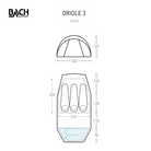 Bach Oriole 3 Tent Willow Bough Green Tent - Reisartikelen-nl