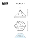 Bach Wickiup 3 Tent Willow Bough Green Tent - Reisartikelen-nl