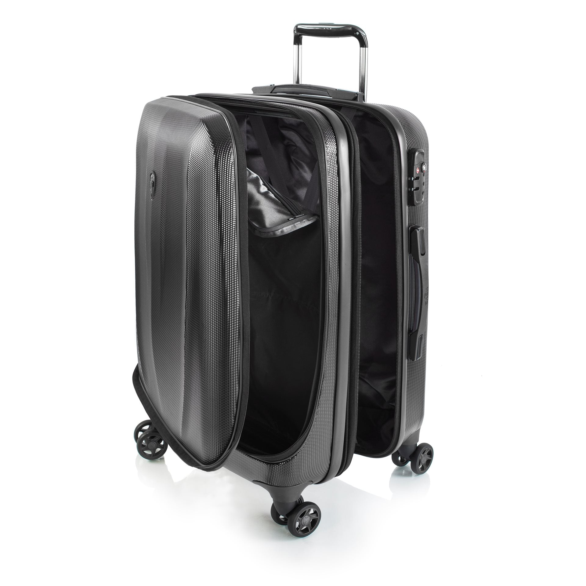 Heys Vantage - 21" (53 cm) Smart Acces - Black Handbagage Koffer - Reisartikelen-nl