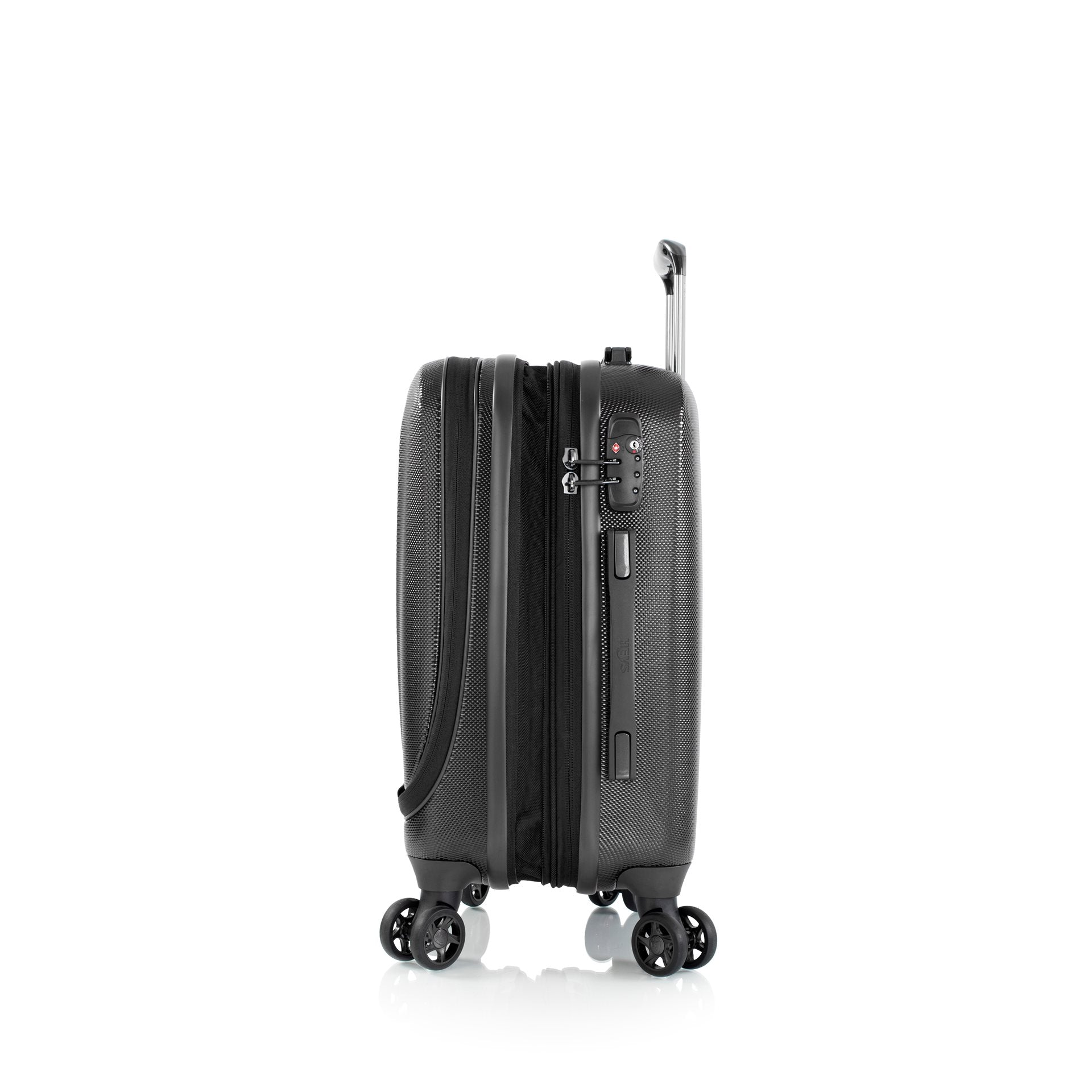 Heys Vantage - 21" (53 cm) Smart Acces - Black Handbagage Koffer - Reisartikelen-nl