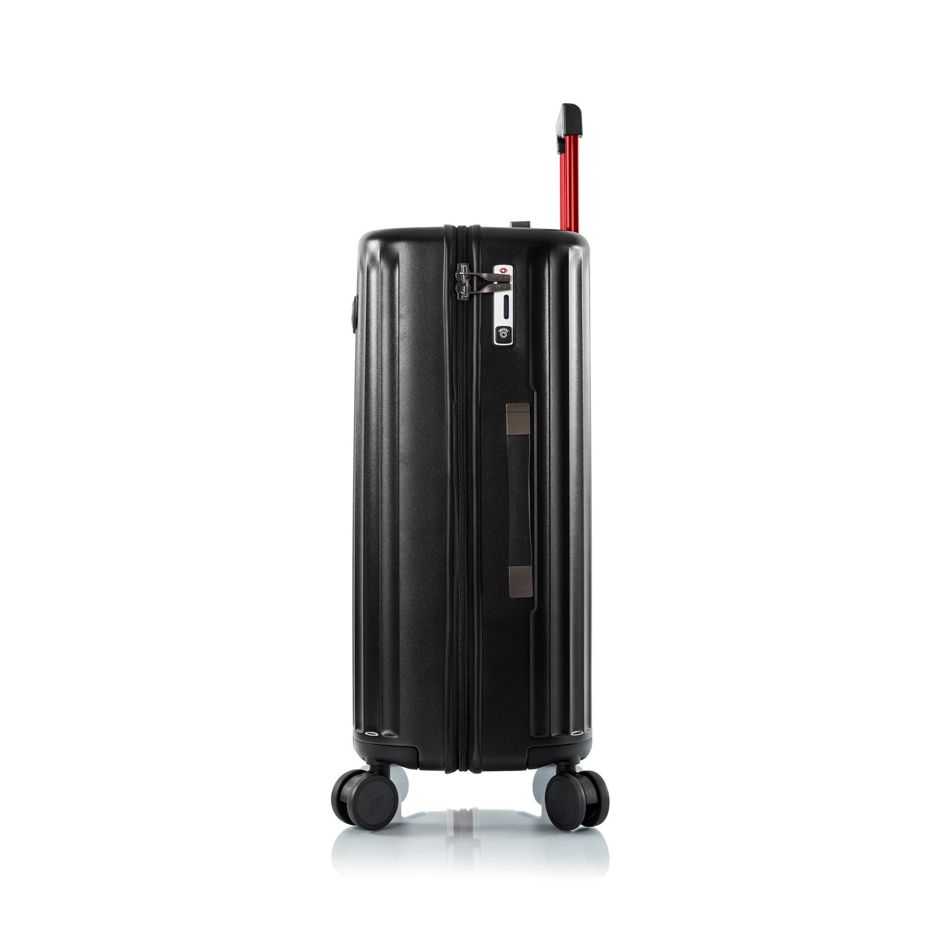 Heys Smart Luggage Koffer - 26" (66 cm) - Black Ruimbagage Koffer - Reisartikelen-nl