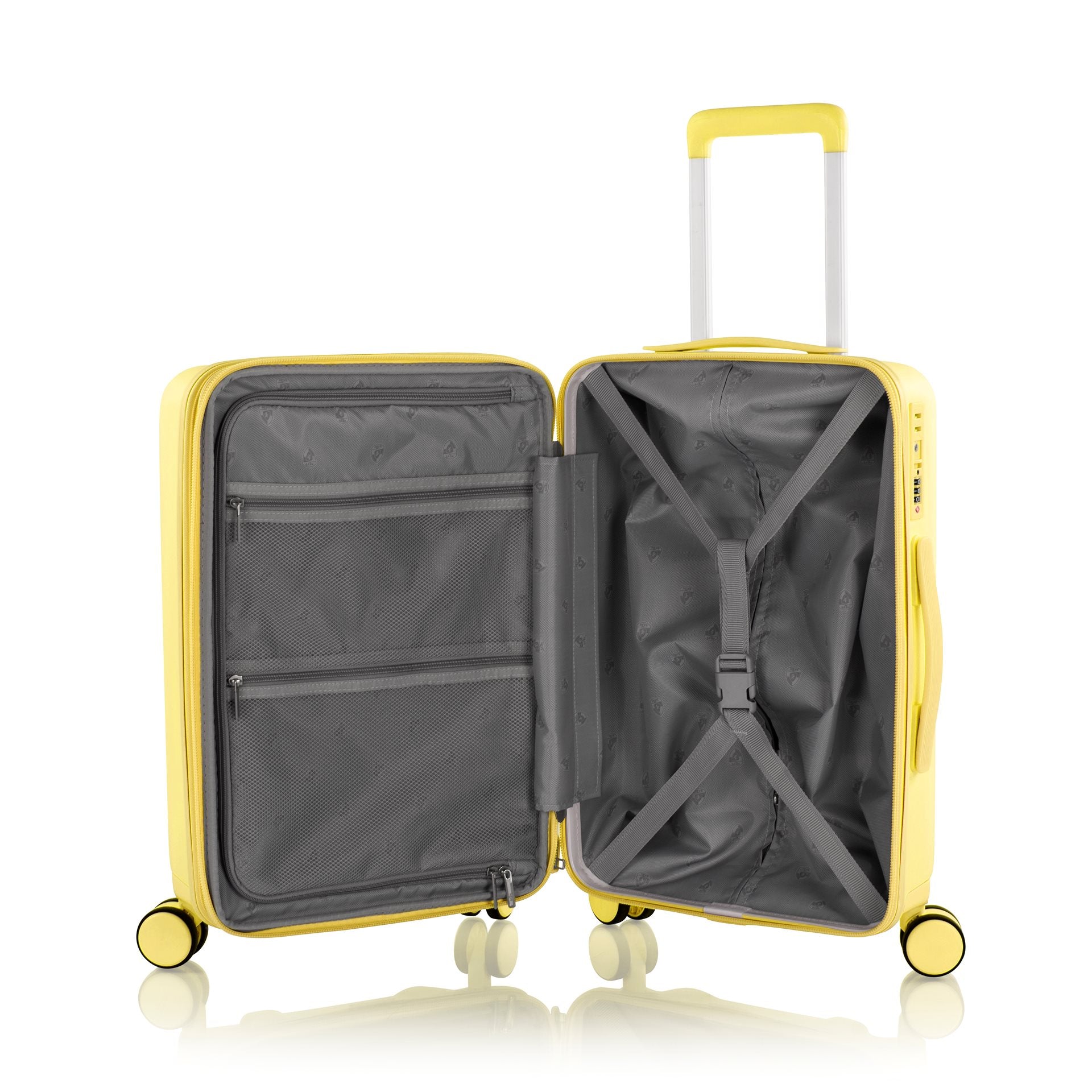 Heys Pastel Koffer 21" (53 cm)  - Yellow Handbagage Koffer - Reisartikelen-nl