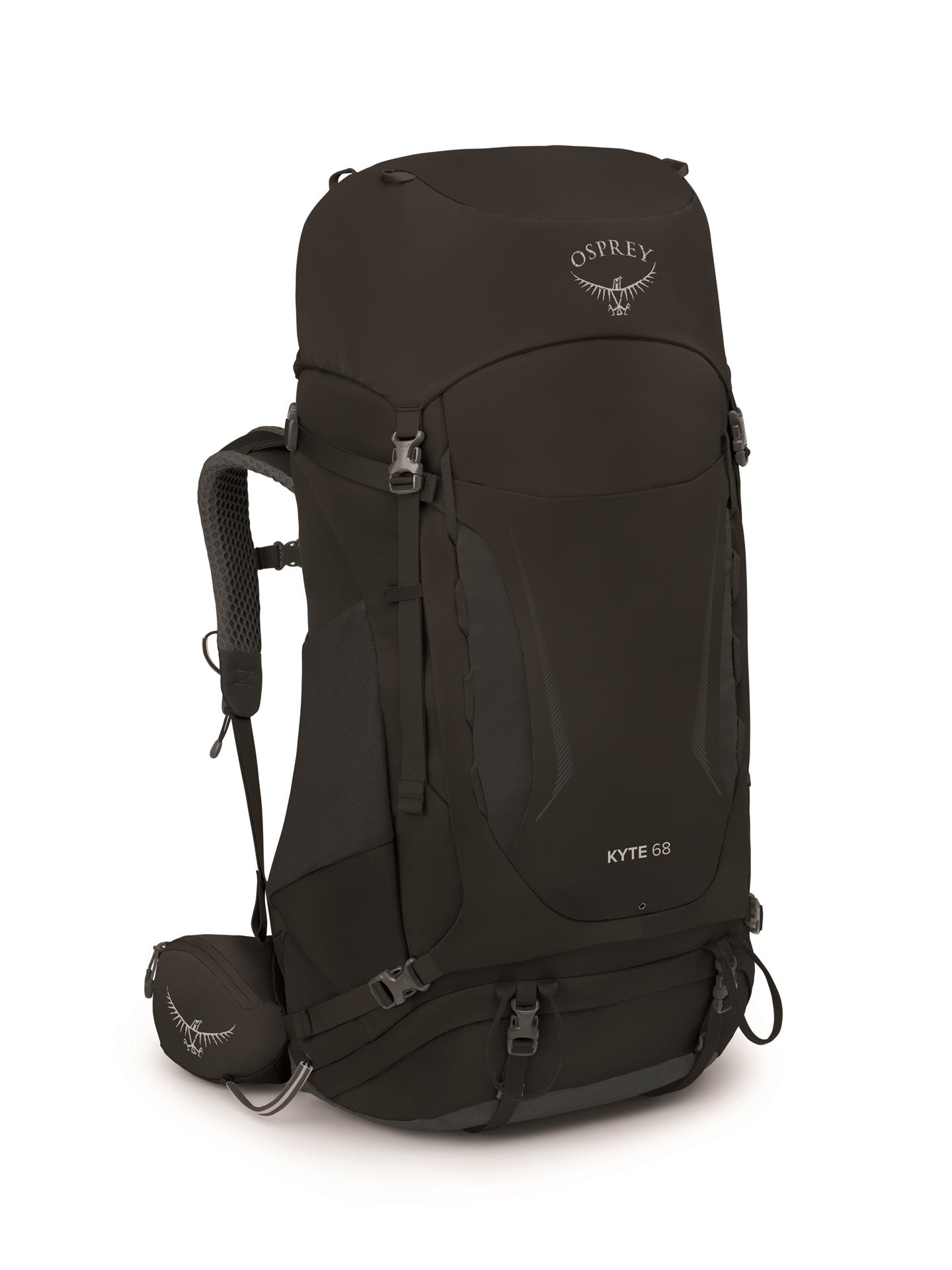 Osprey Kyte - 68L - M/L - Black Backpack - Reisartikelen-nl
