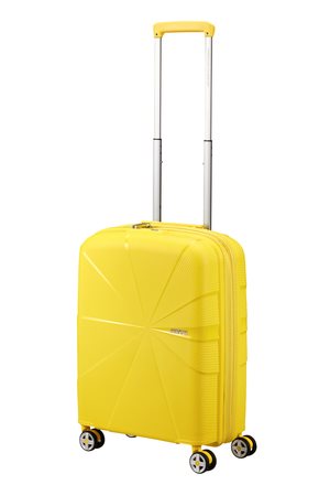 American Tourister Starvibe Spinner 55/20 Exp. Handbagage koffer Electric Lemon Handbagage Koffer - Reisartikelen-nl