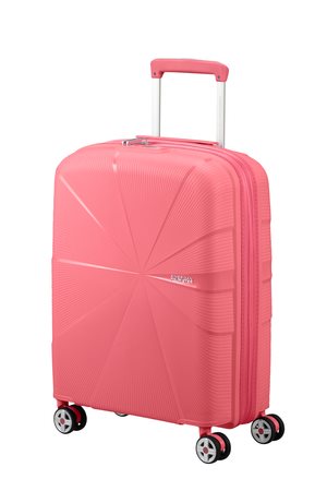 American Tourister Starvibe Spinner 55/20 Exp. Handbagage koffer Sunkissed Coral Handbagage Koffer - Reisartikelen-nl