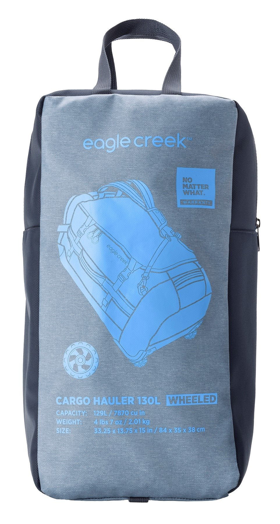 Eagle Creek Cargo Hauler Wheeled Duffel - 130L - Glacier Blue Reistas - Reisartikelen-nl