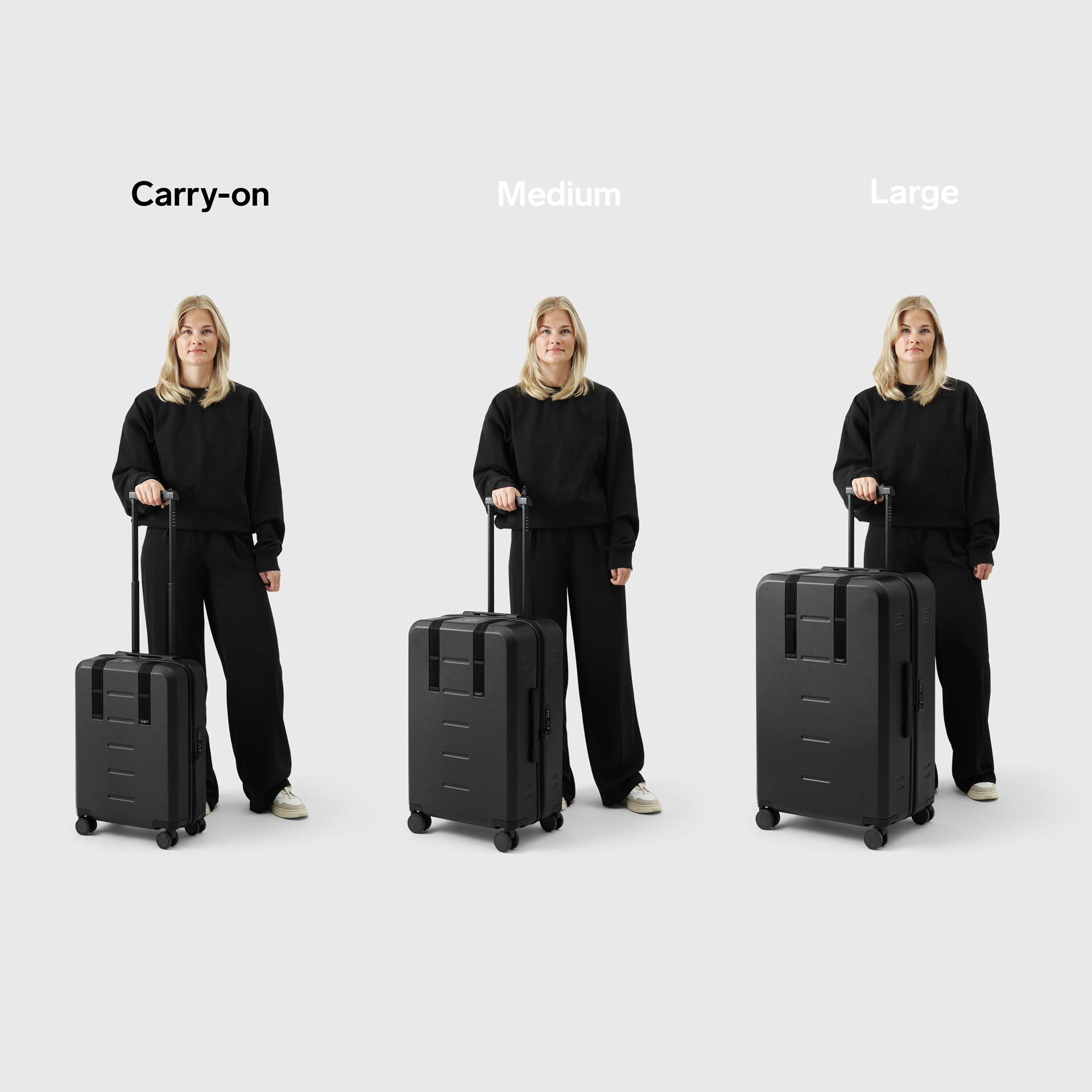 DB Journey Ramverk Carry-on - Black Out Handbagage Koffer - Reisartikelen-nl