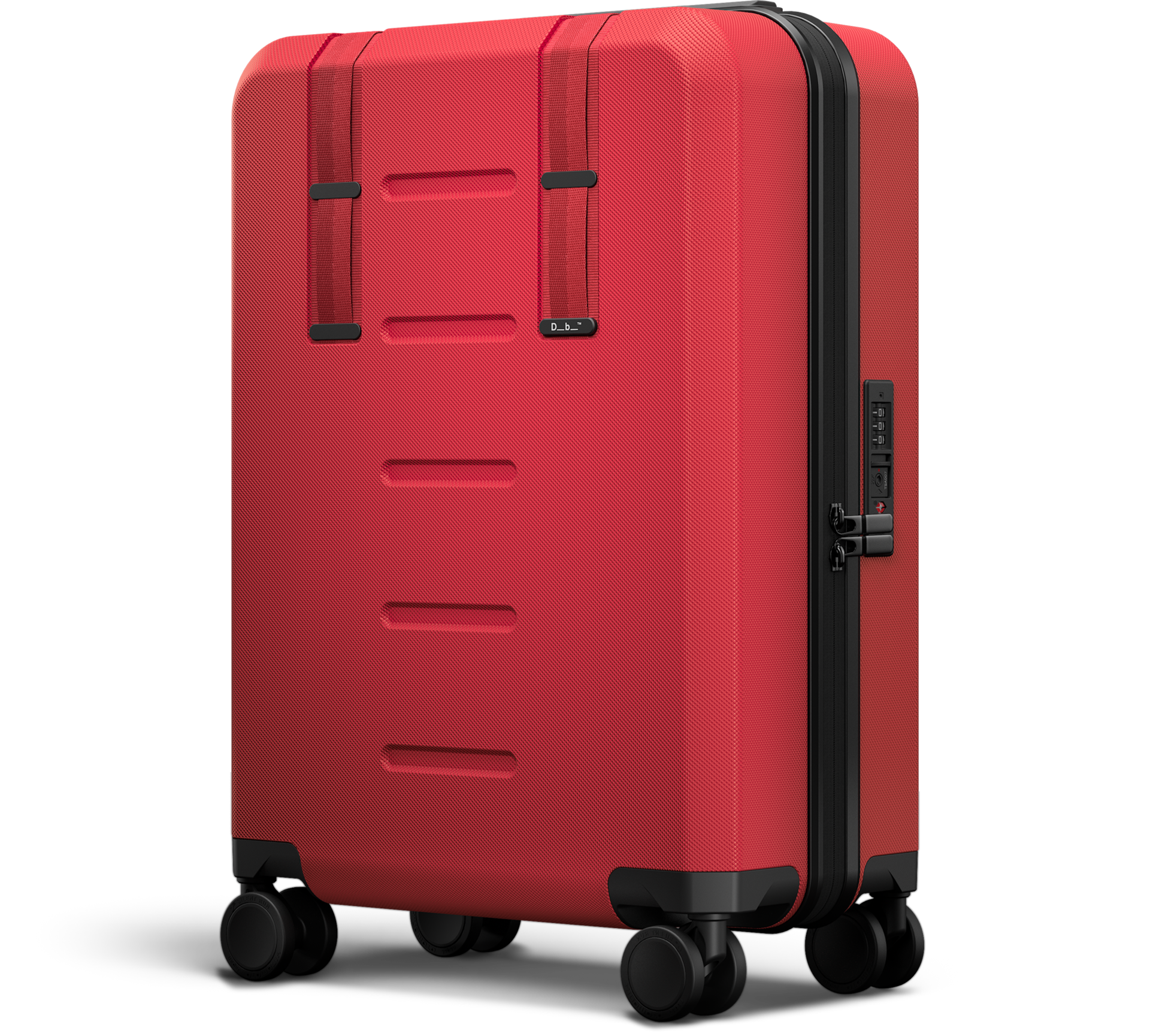 DB Journey Ramverk Carry-on Sprite Lightning Red Handbagage Koffer - Reisartikelen-nl