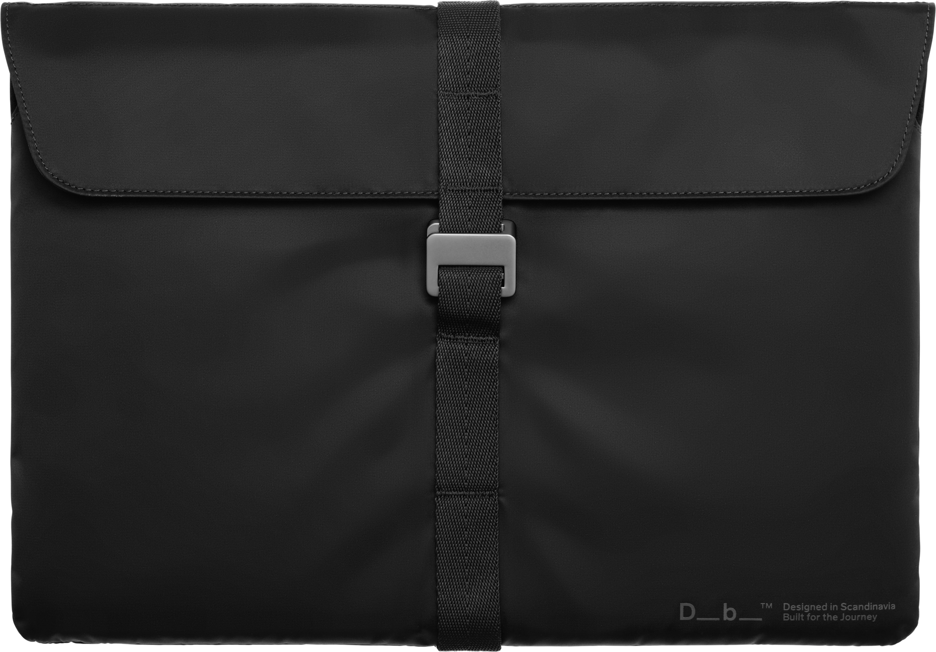 DB Journey Essential Laptop Sleeve 16" Black Out Laptopsleeve - Reisartikelen-nl