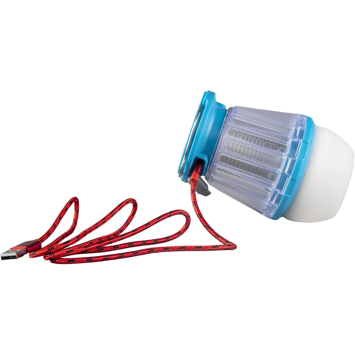 Rubytec Buzz USB Solar Lantern & Mosquito Catcher Blue Tentlamp - Reisartikelen-nl