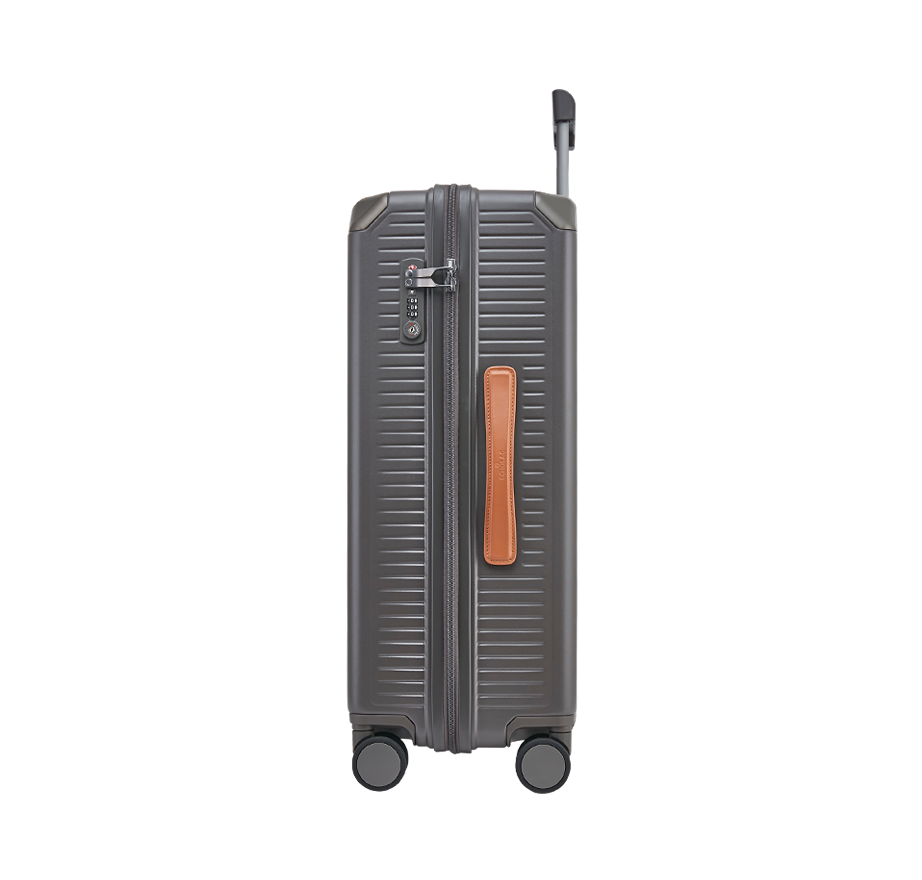 Echolac Shogun 4-Wheel Luggage - M - Fossil Brown Ruimbagage Koffer - Reisartikelen-nl