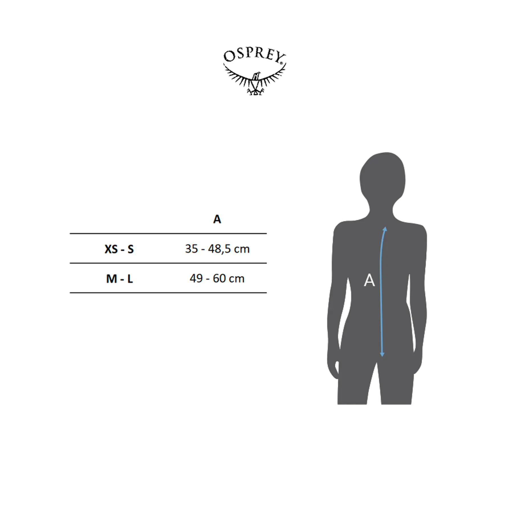 Osprey Kyte - 68L - M/L - Black Backpack - Reisartikelen-nl