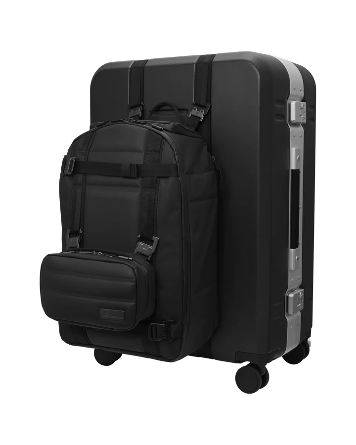 DB Journey Ramverk Pro Check-in Luggage Large Black Out Ruimbagage Koffer - Reisartikelen-nl