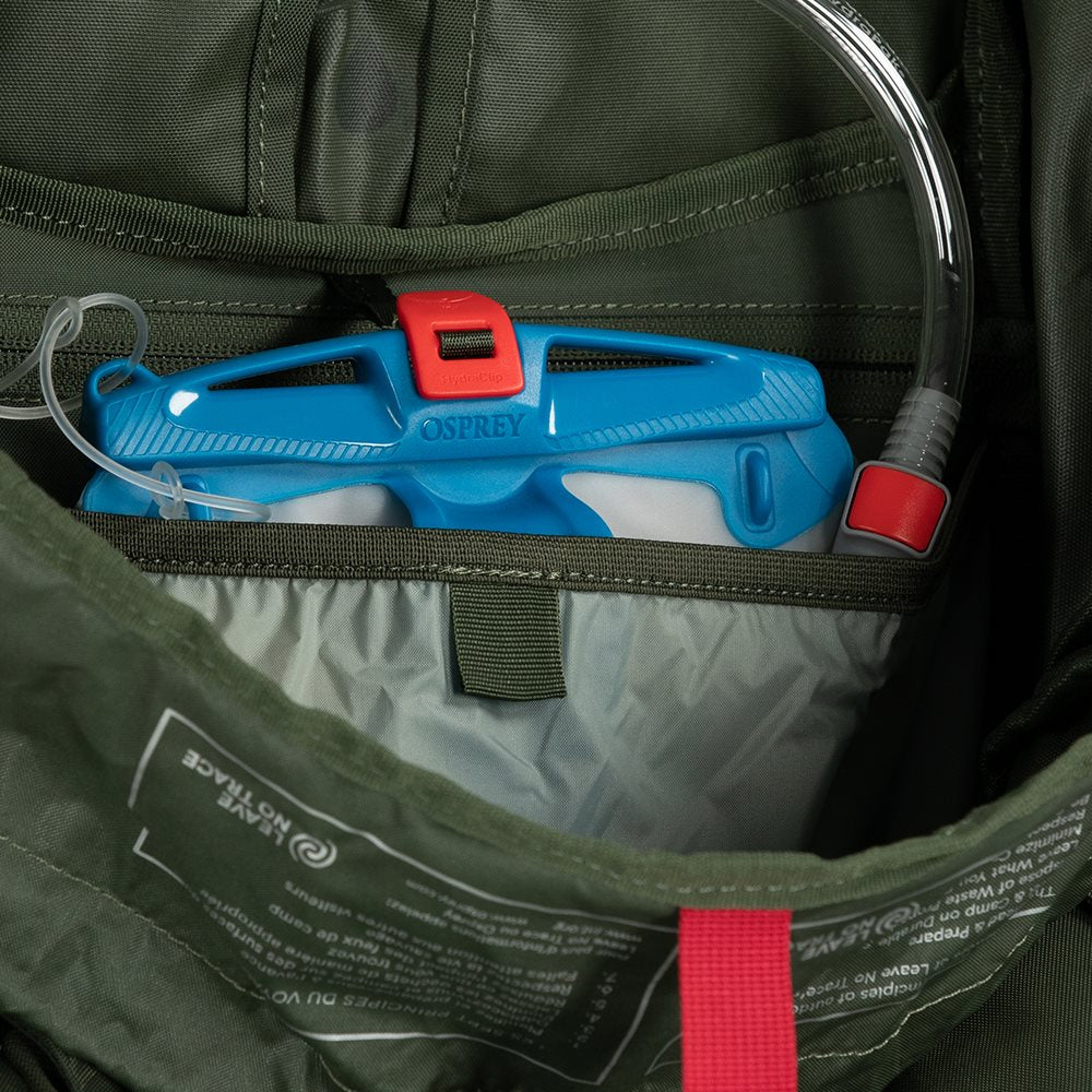 Osprey Kestrel - 58L - S/M - Black Backpack - Reisartikelen-nl