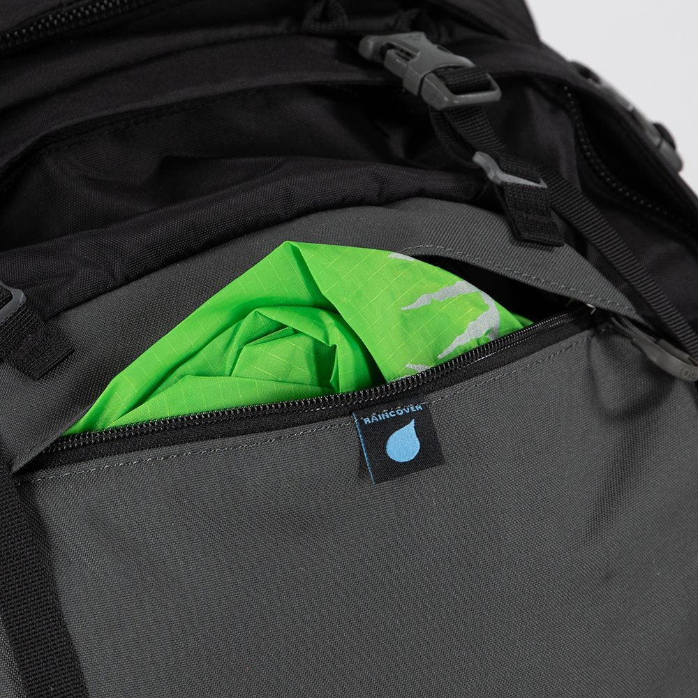 Osprey Kestrel - 68L -  S/M - Black Backpack - Reisartikelen-nl