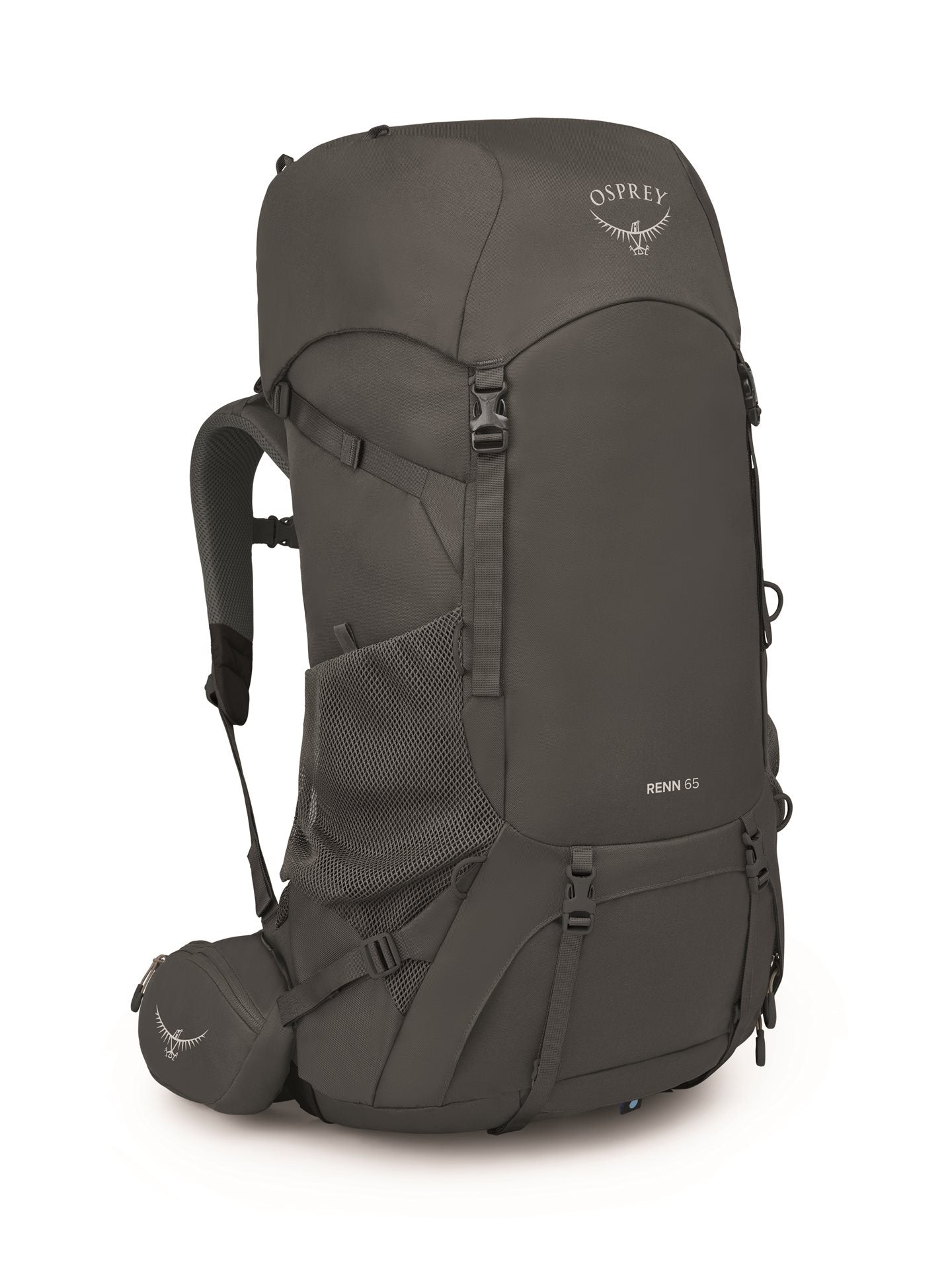 Osprey Renn 65 - Dark Charcoal/Gray Wolf Backpack - Reisartikelen-nl