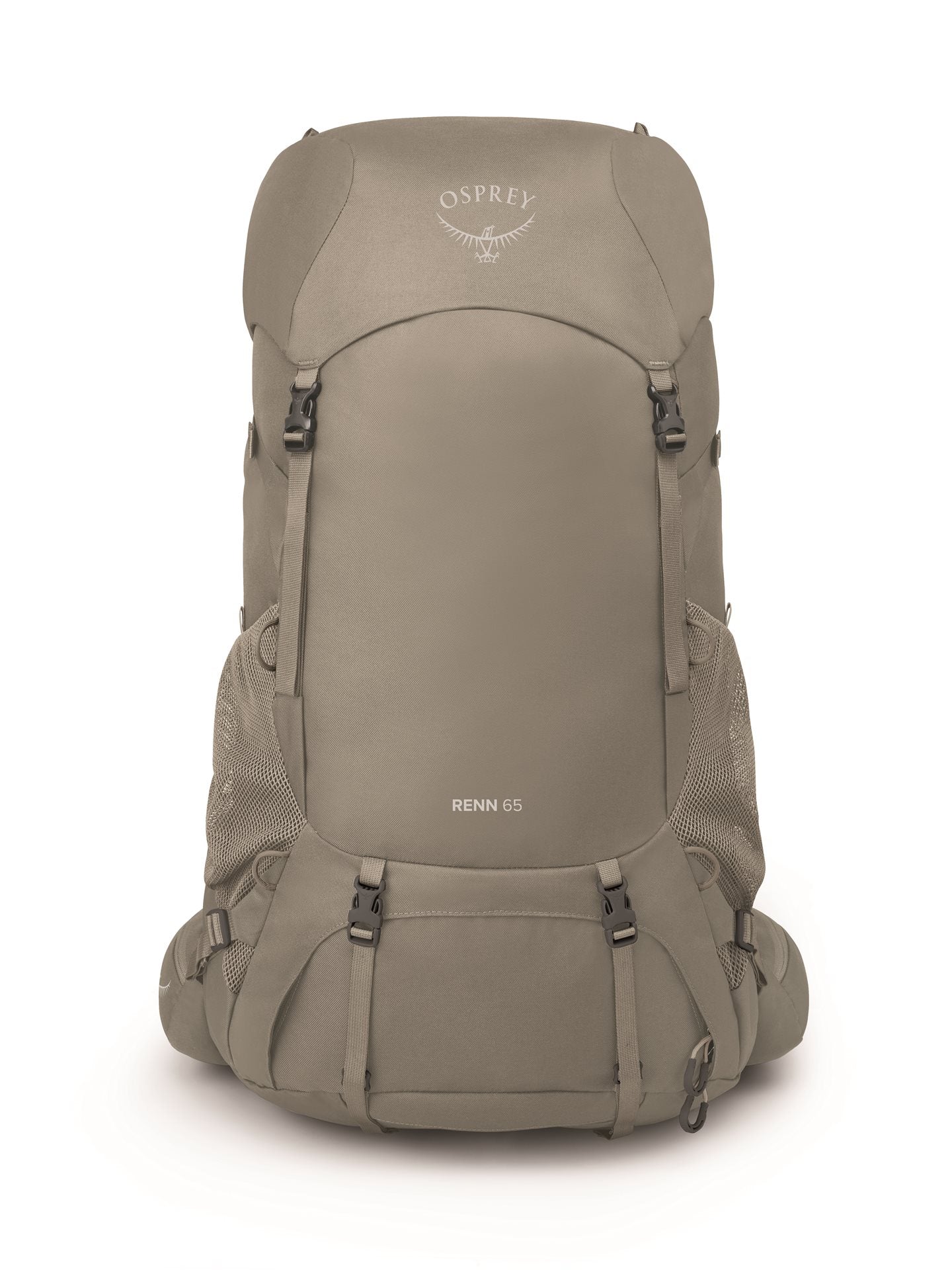 Osprey Renn 65 - Pediment Grey/Linen Tan Backpack - Reisartikelen-nl