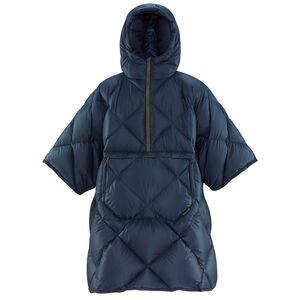 THERM-A-REST Honcho Poncho Down - OuterSpace Blue Poncho - Reisartikelen-nl