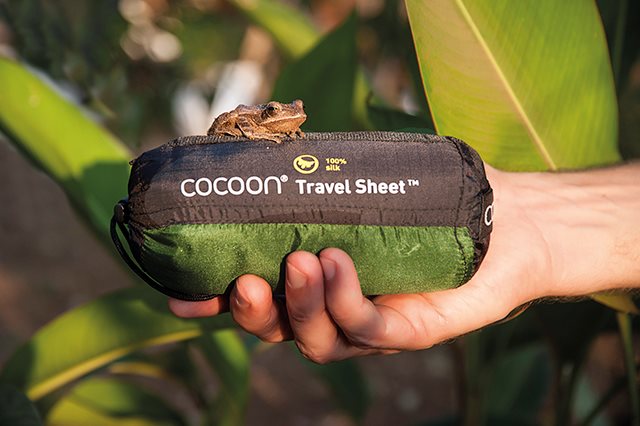 Cocoon TravelSheets 100% Zijde - Rhino / Cornflower Lakenzak - Reisartikelen-nl