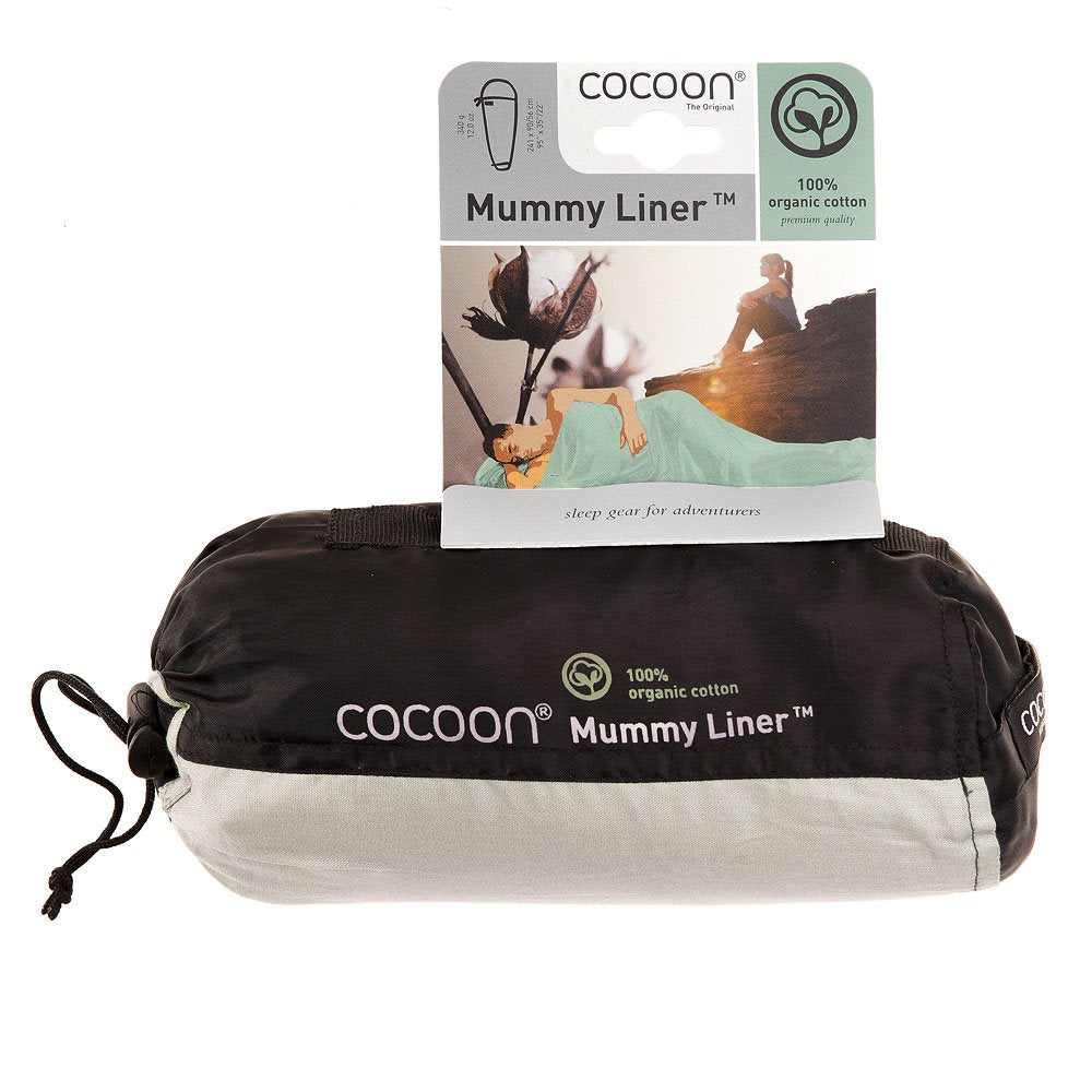 Cocoon Mummyliner 100% Biologisch Katoen - Nature Lakenzak - Reisartikelen-nl