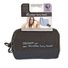 Cocoon Terry Towel Light - Large - Light blue Sneldrogende handdoeken - Reisartikelen-nl