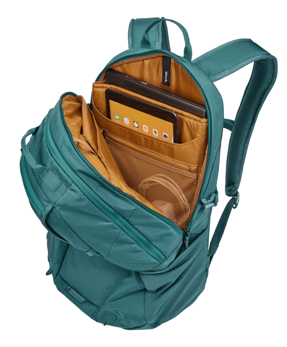 Thule EnRoute Backpack - 26L - Mallard Green Rugzak - Reisartikelen-nl