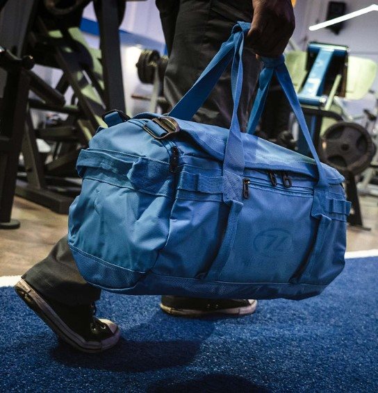 Highlander Storm Kit Bag - Duffel - 45L - Blue Duffeltas - Reisartikelen-nl