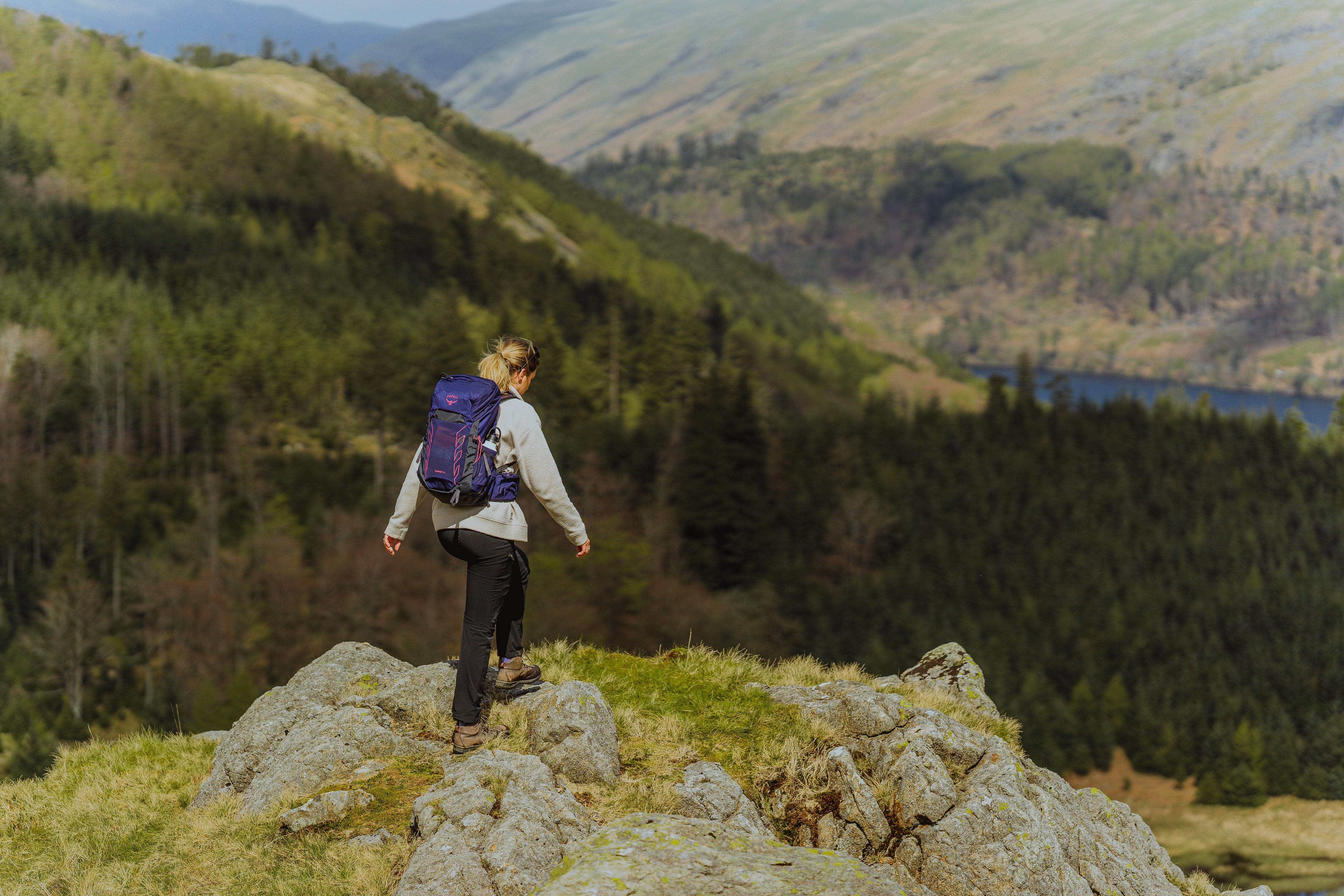 Osprey Talon - 33L - Black/Coal Grey Wandelrugzak - Reisartikelen-nl
