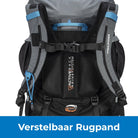 Highlander Backpack Novar  - 50L+5L - Dark Grey Backpack - Reisartikelen-nl