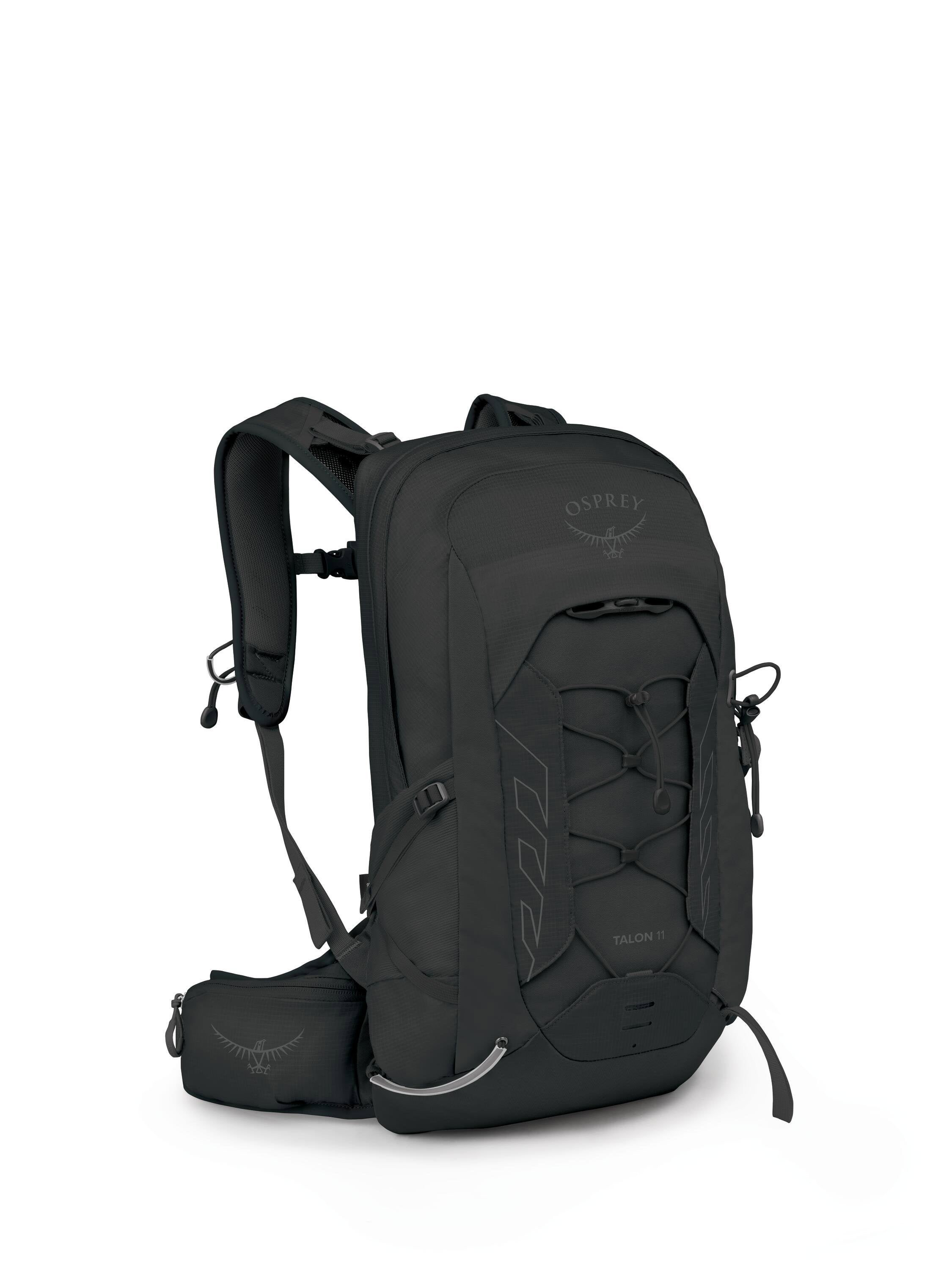 Osprey Talon - 11L - Black/Coal Grey Wandelrugzak - Reisartikelen-nl